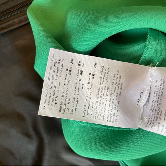 VALENTINO Belted Silk Dress It 38 - Picture 11 of 12